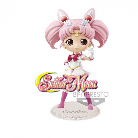Figurine Sailor Moon - Super Sailor Chibi Moon Ver A Q Pocket 13cm