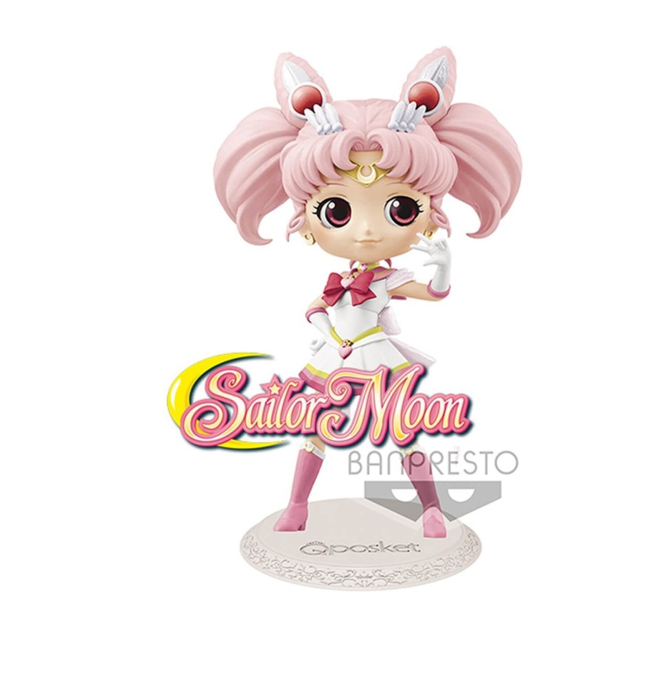 Figurine Sailor Moon - Super Sailor Chibi Moon Ver B Q Pocket 13cm