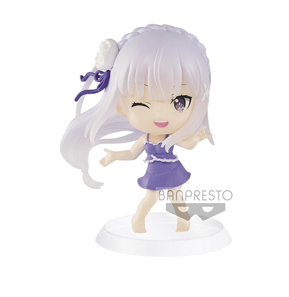 Figurine Re Zero - Emilia Chibikyun Vol 2 6cm