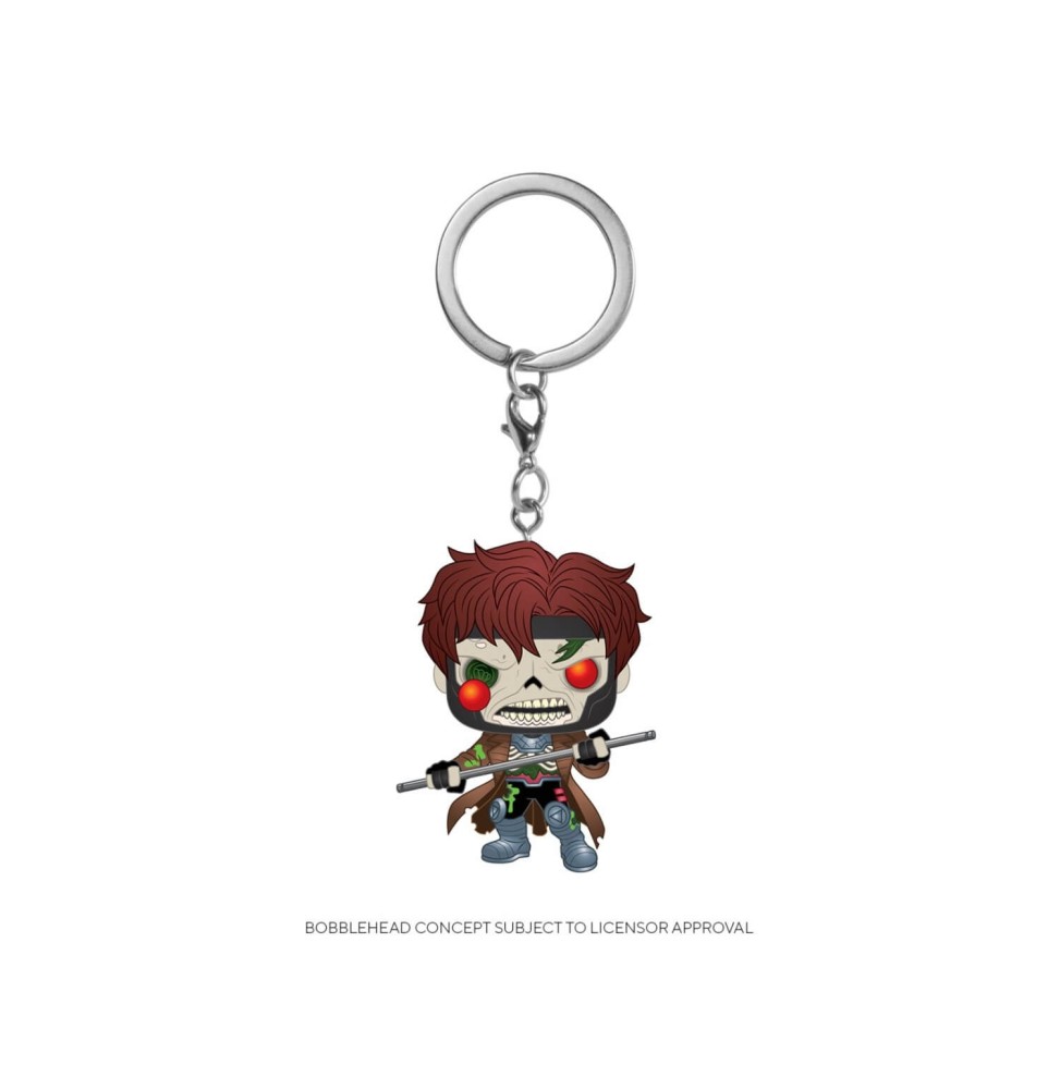 Porte Clé Marvel - Zombies Gambit Pop 4cm