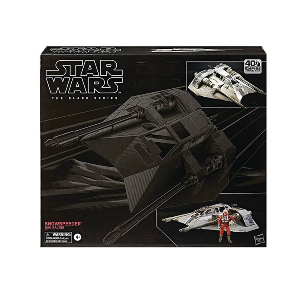 Figurine Star Wars Black Series - Snowspeeder + Dak Ralter 40Th Anniv ESB 24cm