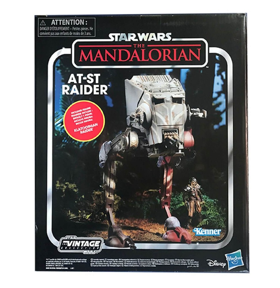 Figurine Star Wars Mandalorian - Vintage AT-ST Raider 30cm