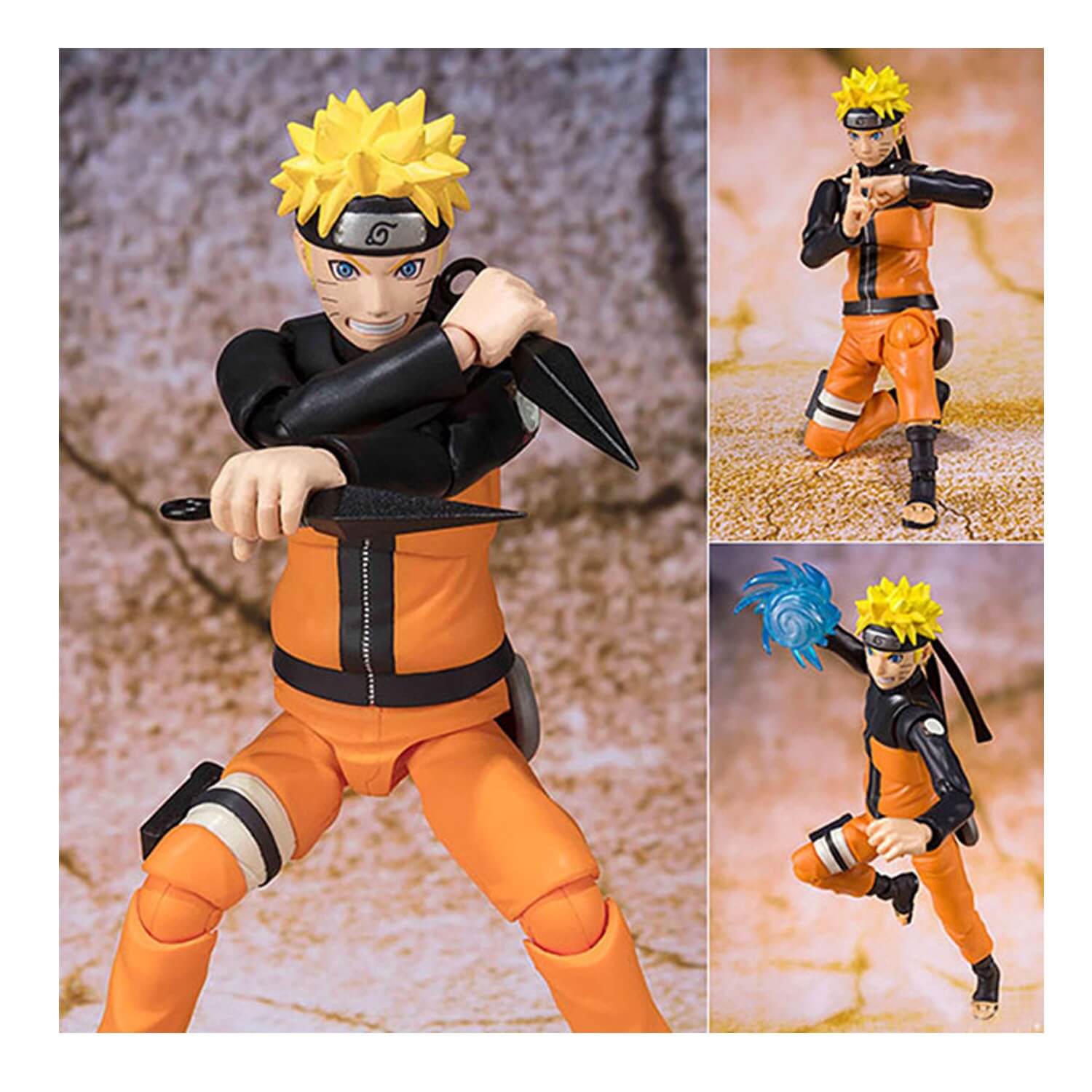 Naruto - Figurine articulée Naruto Shippuden SH Figuarts Naruto Uzumaki