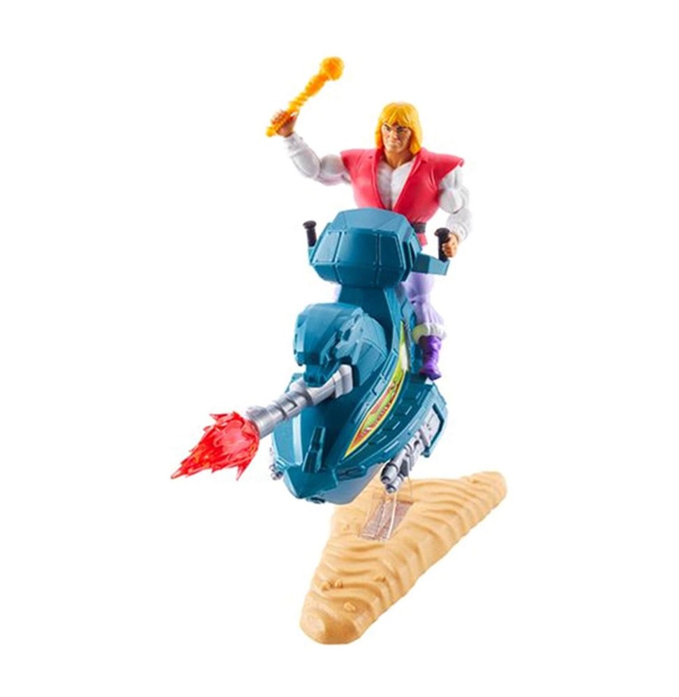 Figurine Les Maitres de l'Univers - Set Prince Adam + Sky Sled Origins 18cm