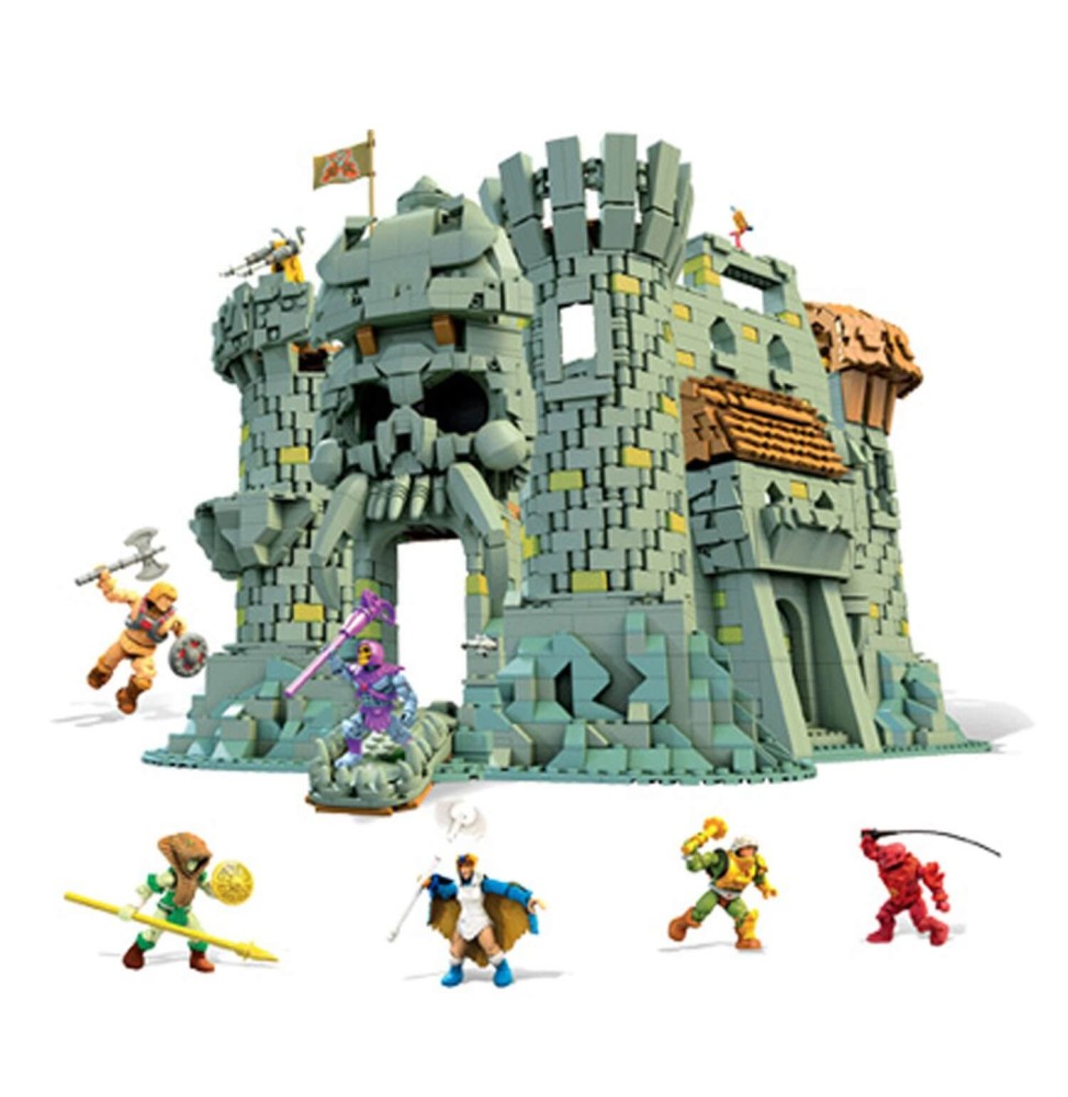 Figurine Les Maitres de l'Univers - Grayskull Castle Mega Construx 3508Pcs