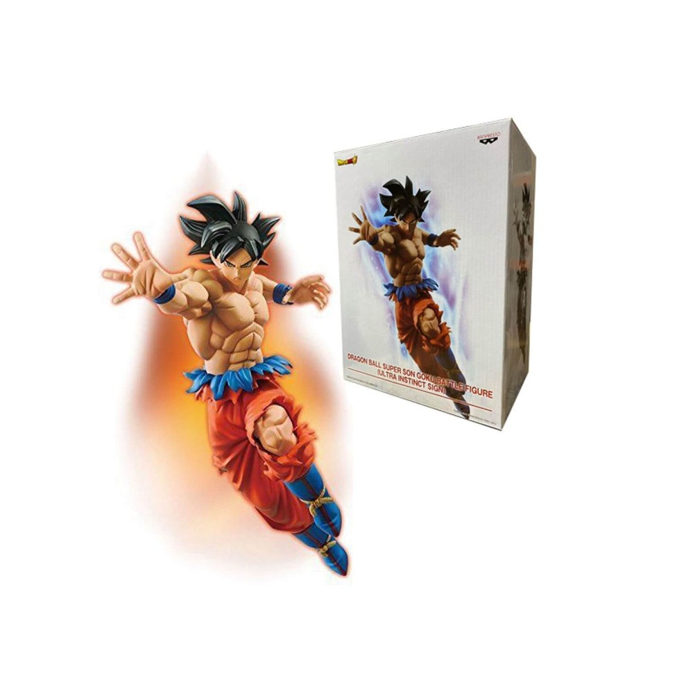 Figurine DBZ - Son Goku Pre Ultra Instinct Super In Flight Fighting 19cm