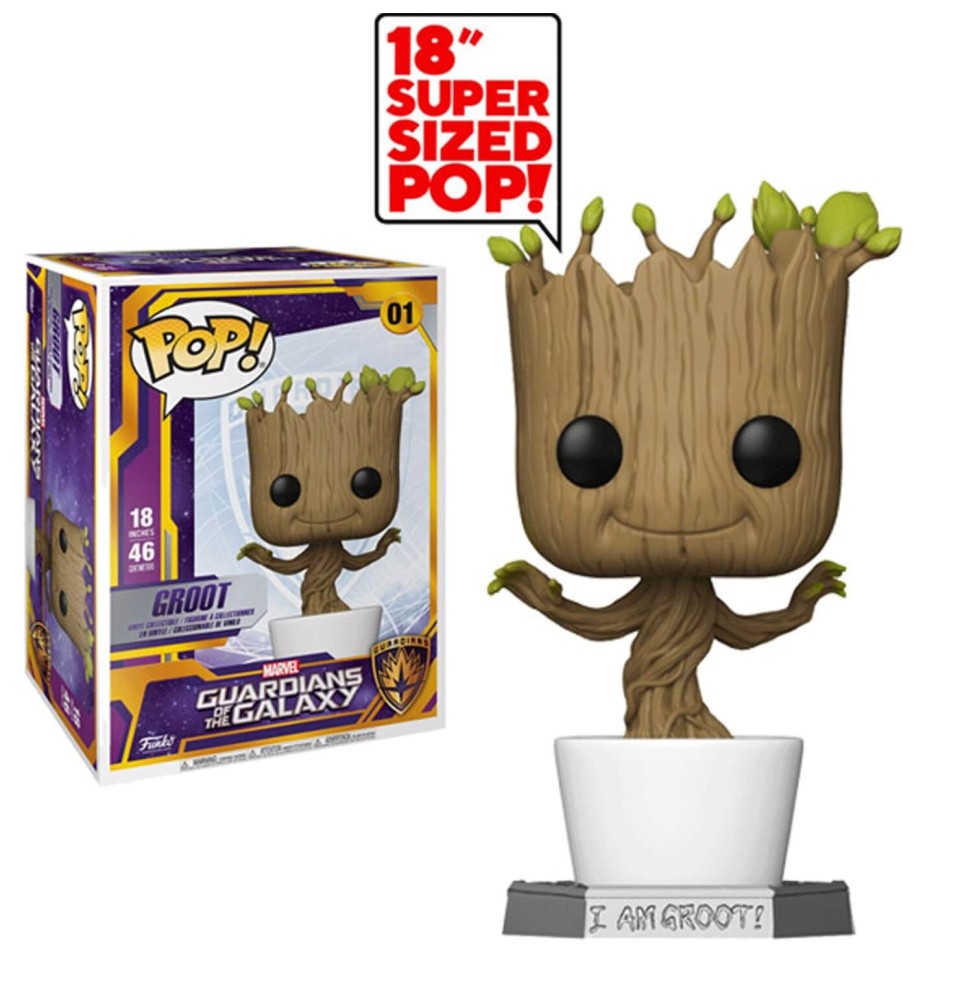 Figurine Marvel GOTG - Dancing Groot pop Super Sized 45cm