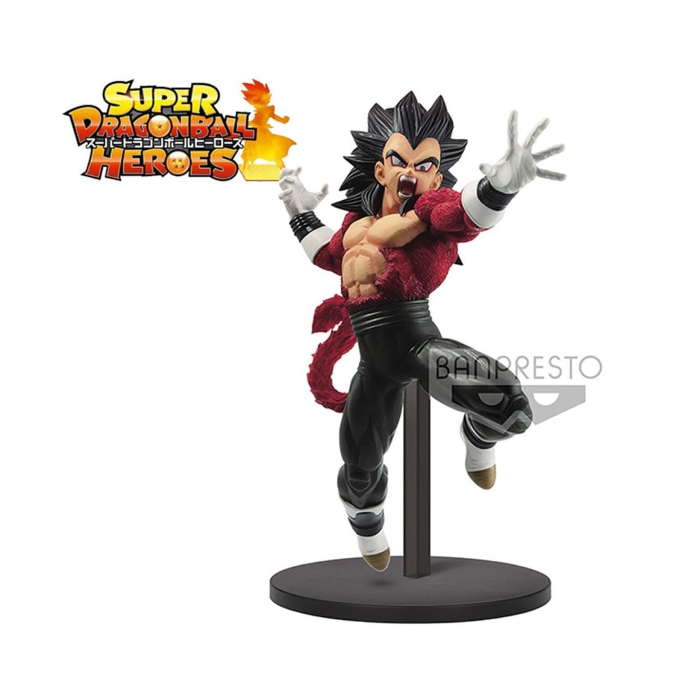 Figurine DBZ Heroes - Super Saiyan 4 Vegeta Xeno 17cm