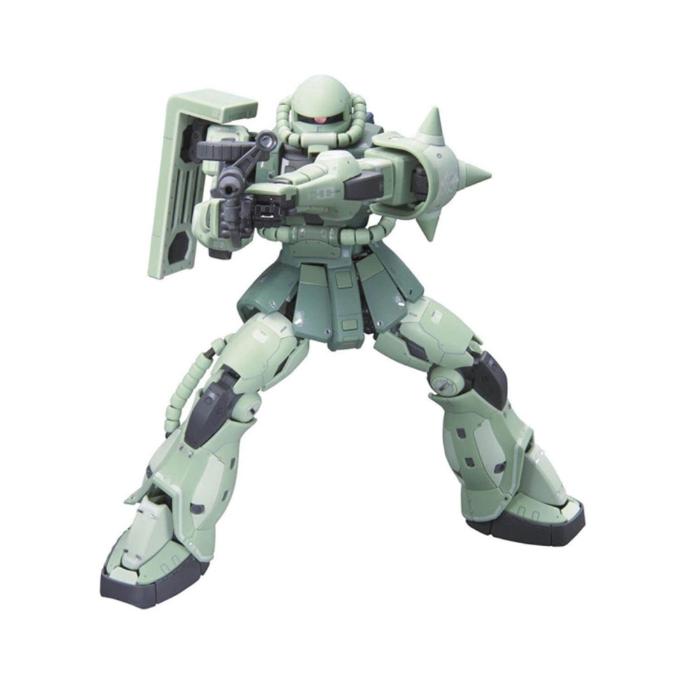 Maquette Gundam - MS-06F Zaku Ii Gunpla RG 04 1/144 13cm