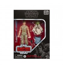 Figurine Star Wars Black Series - Luke & Yoda DX ESB 40Th 15cm