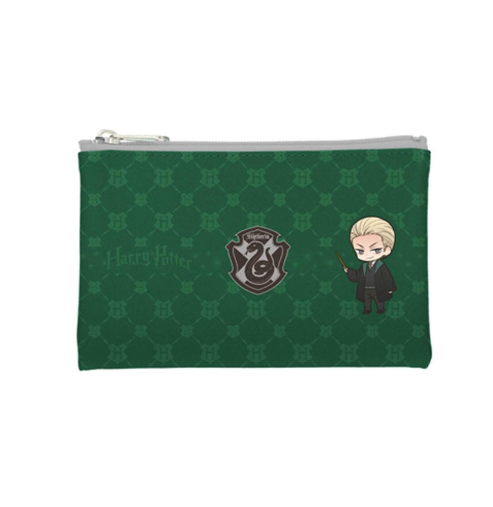 Pochette Harry Potter - Serpentard Draco & Rogue 17x11cm