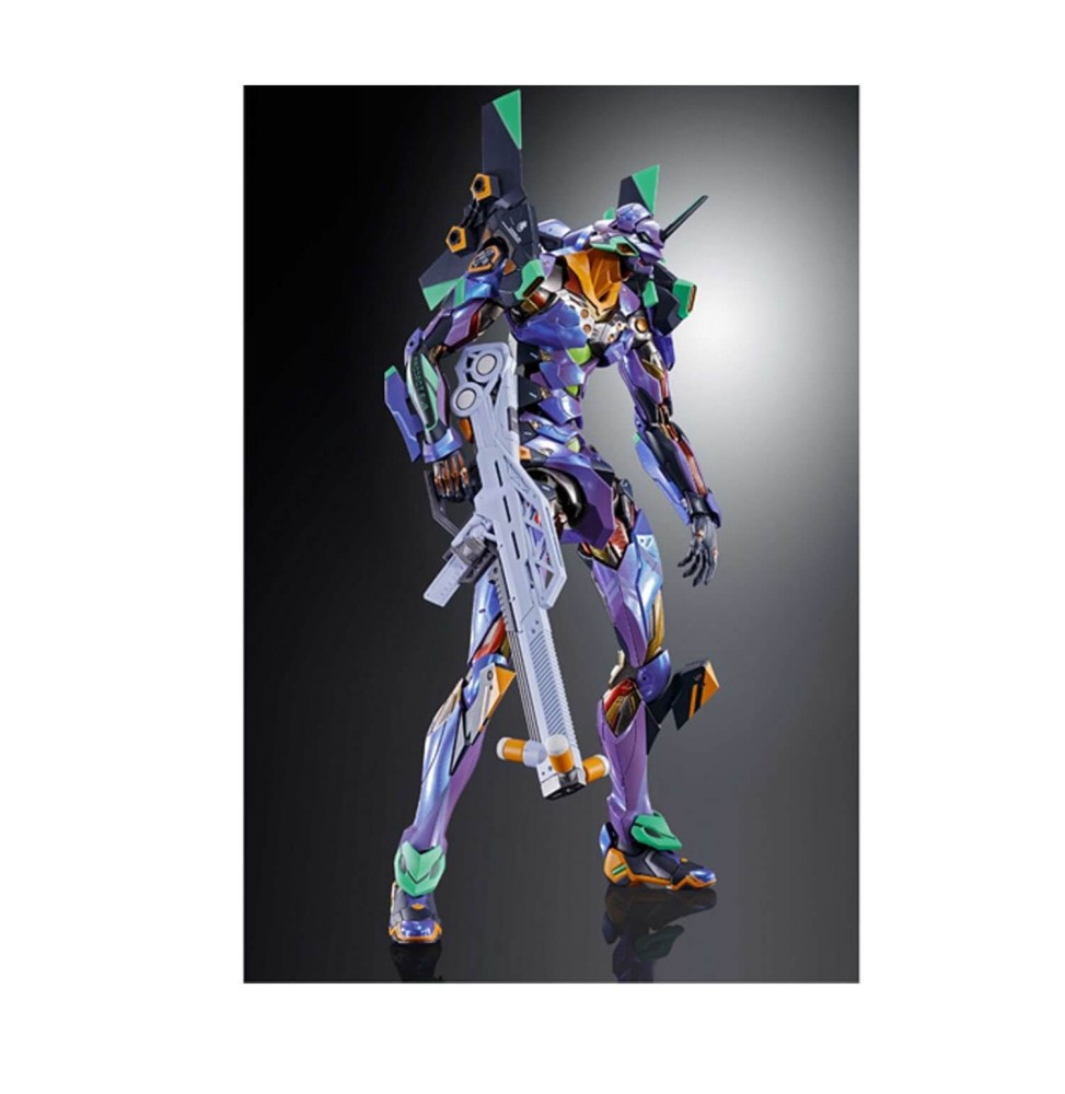 Figurine Evangelion - Eva-01 Test Type Metallic Metal Build 22cm