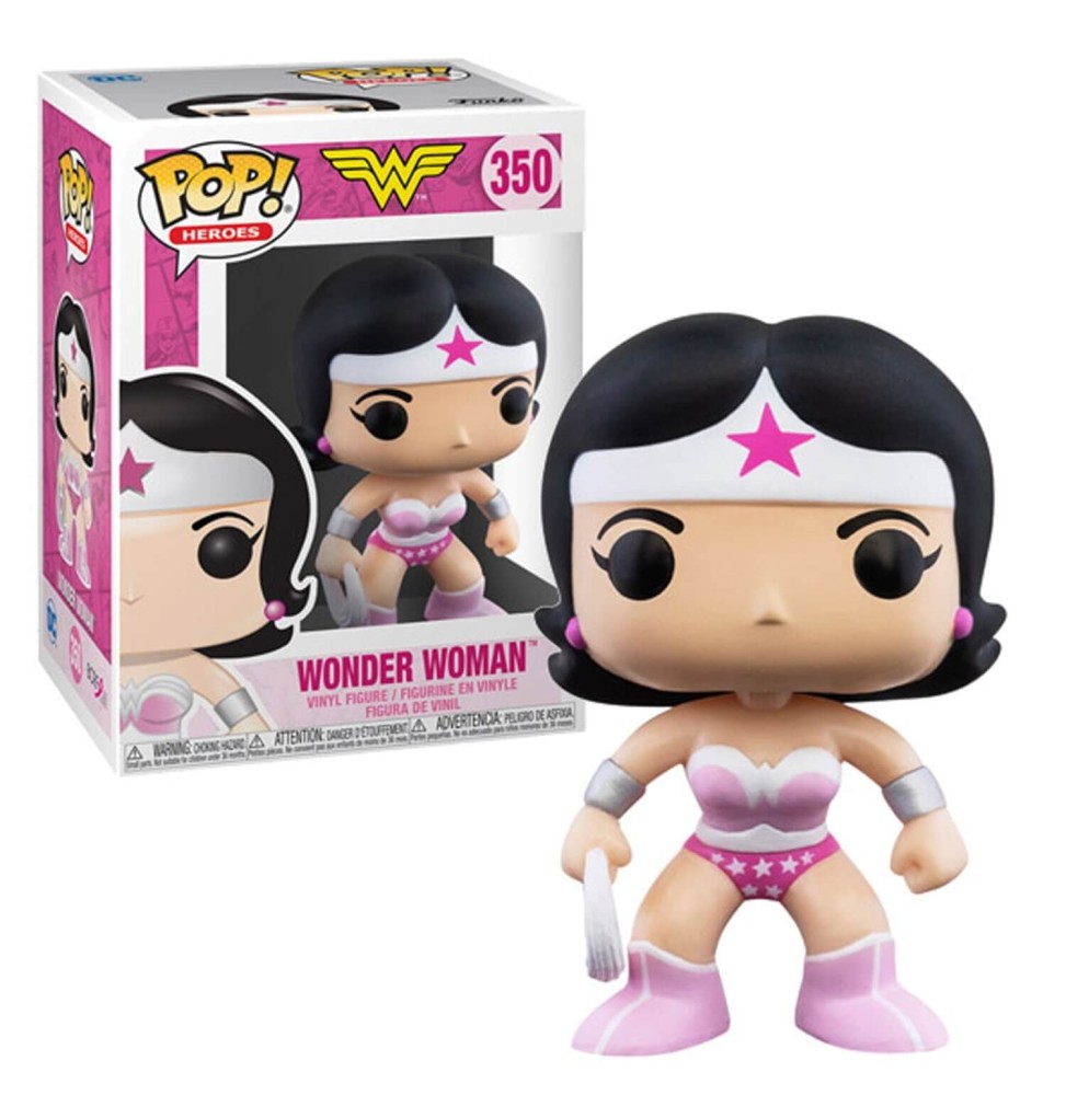 Figurine DC BCA - Pink Wonder Woman Pop 10cm