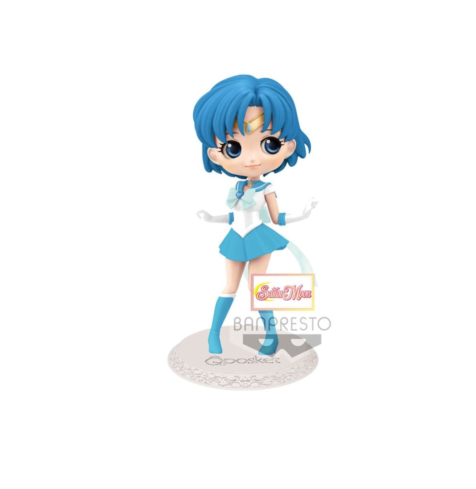 Figurine Sailor Moon - Sailor Mercury Ver B Q Pocket 14cm