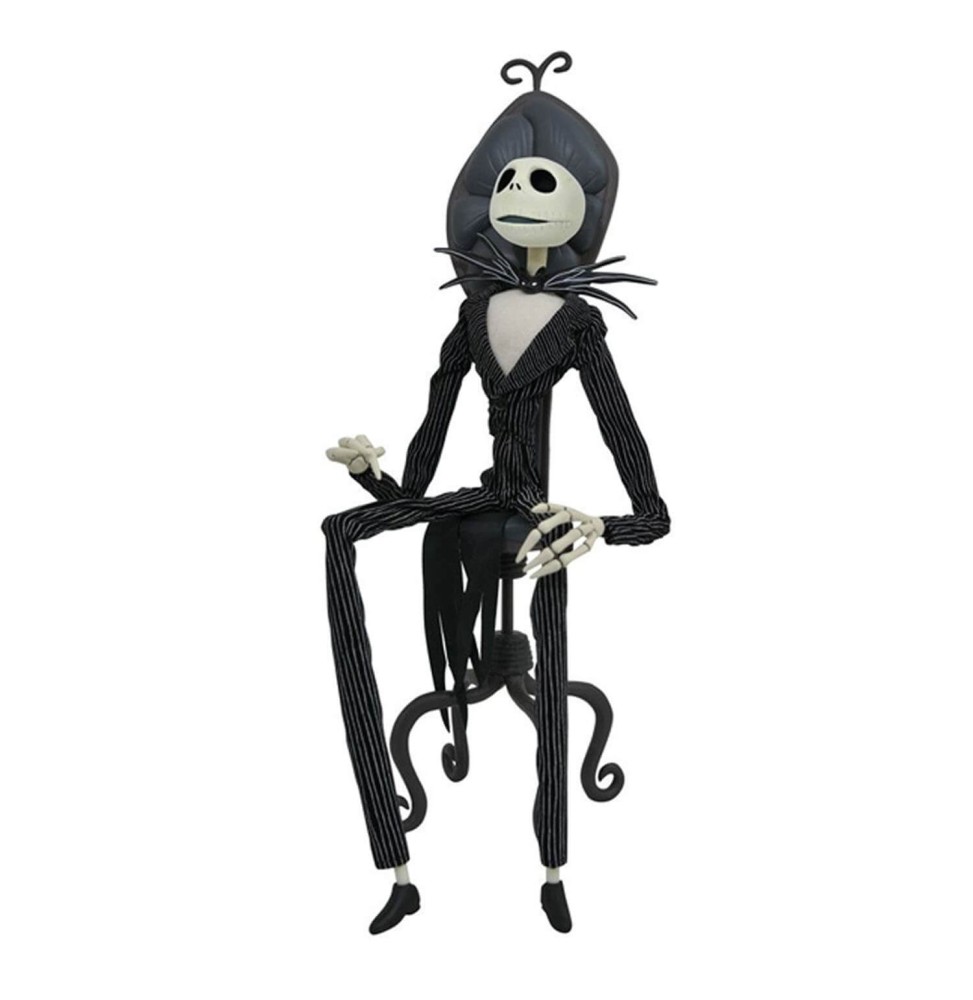 Figurine Disney NBX - Jack Skellington sur son trone 41cm