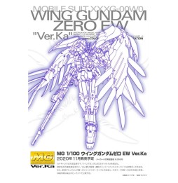 Maquette Gundam - Ver Ka Wing Gundam Zero Ew Gunpla MG 1/100 18cm