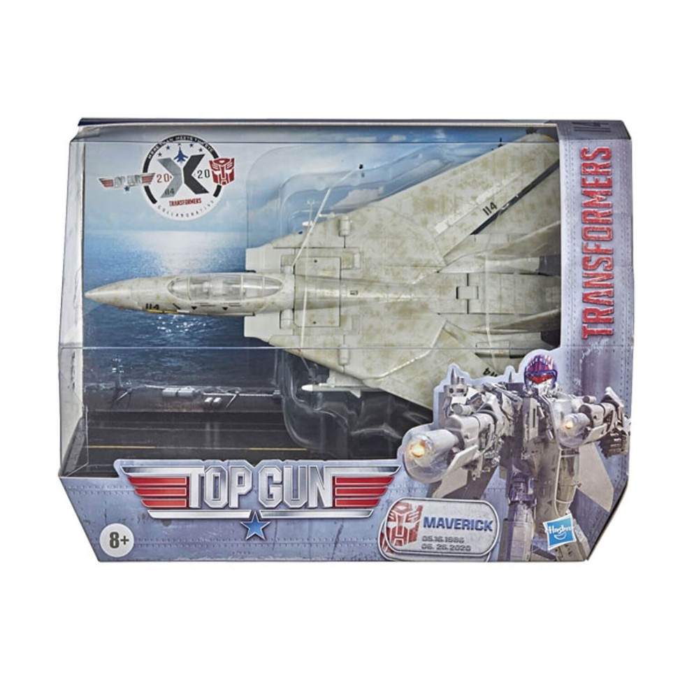 Figurine Transformers - Transformers feat Topgun Maverick 12cm