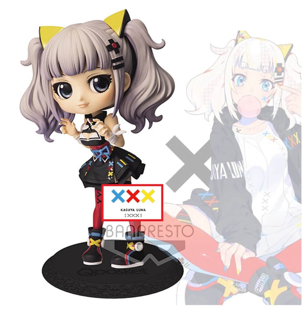 Figurine Virtual Youtuber - Luna Kaguya Q Posket Ver A 14cm