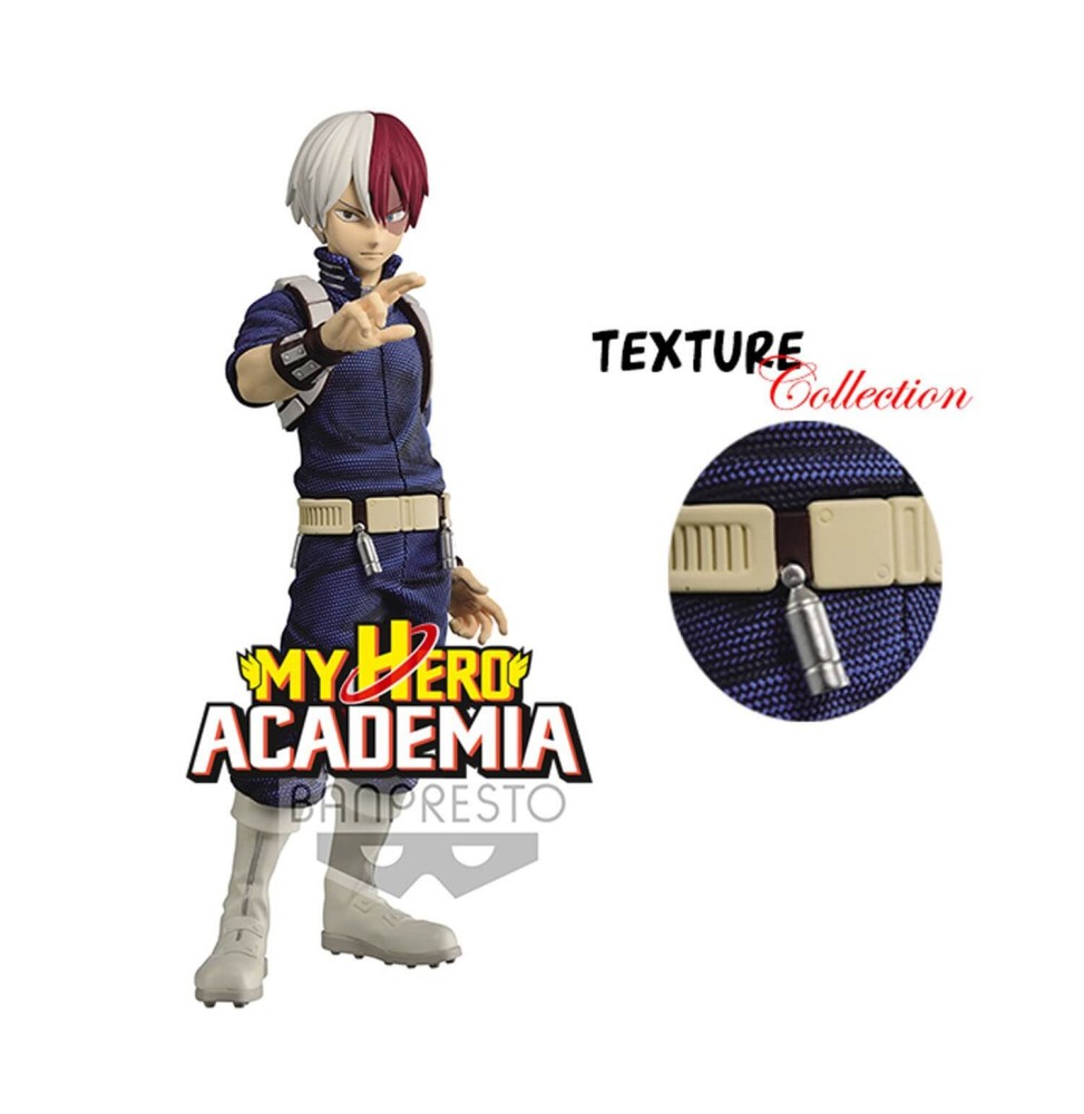 Figurine My Hero Academia - Shoto Todoroki Texture 19cm