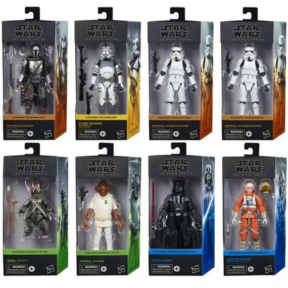Figurines Black Series Imperial Stormtrooper et PORG Edition Collector Noel Star Wars 15 cm
