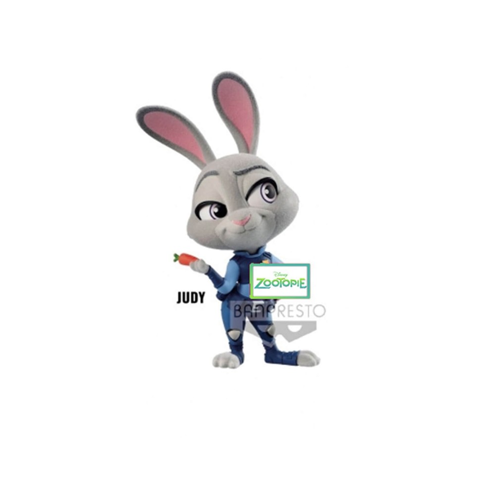 Figurine Disney Zootopia - Judy Costume Police Fluffy Puffy 10cm