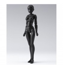 Figurine Femme Body Couleur Gris Sh Figuarts 14cm