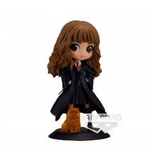 Figurine Harry Potter - Hermione With Crookshanks Q Posket 14cm