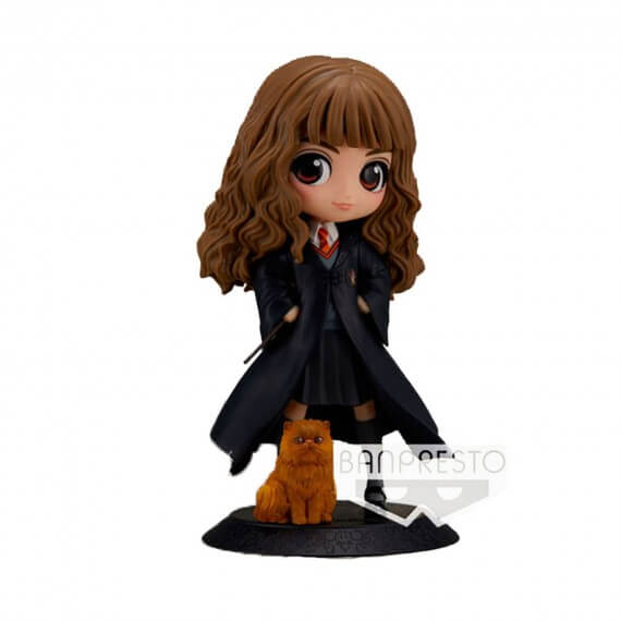 Figurine Harry Potter - Hermione With Crookshanks Q Posket 14cm