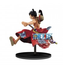 Figurine One Piece - Monkey D Luffy Wanokuni Battle Record 14cm