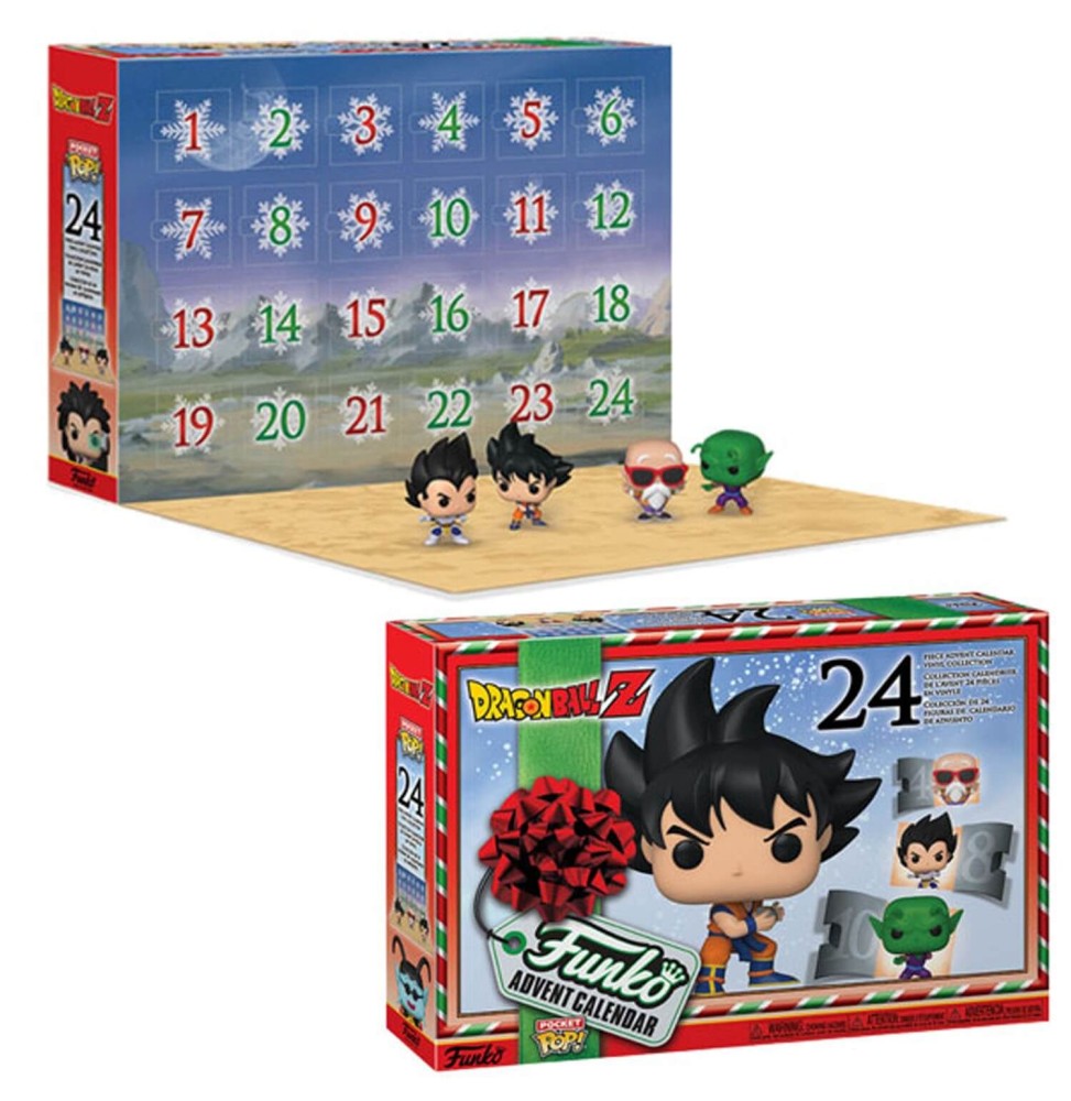 Calendrier De L'Avent DBZ Pocket Pop Edition Limitée 24pcs