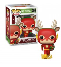 Figurine DC - Rudolph Flash Holiday Pop 10cm