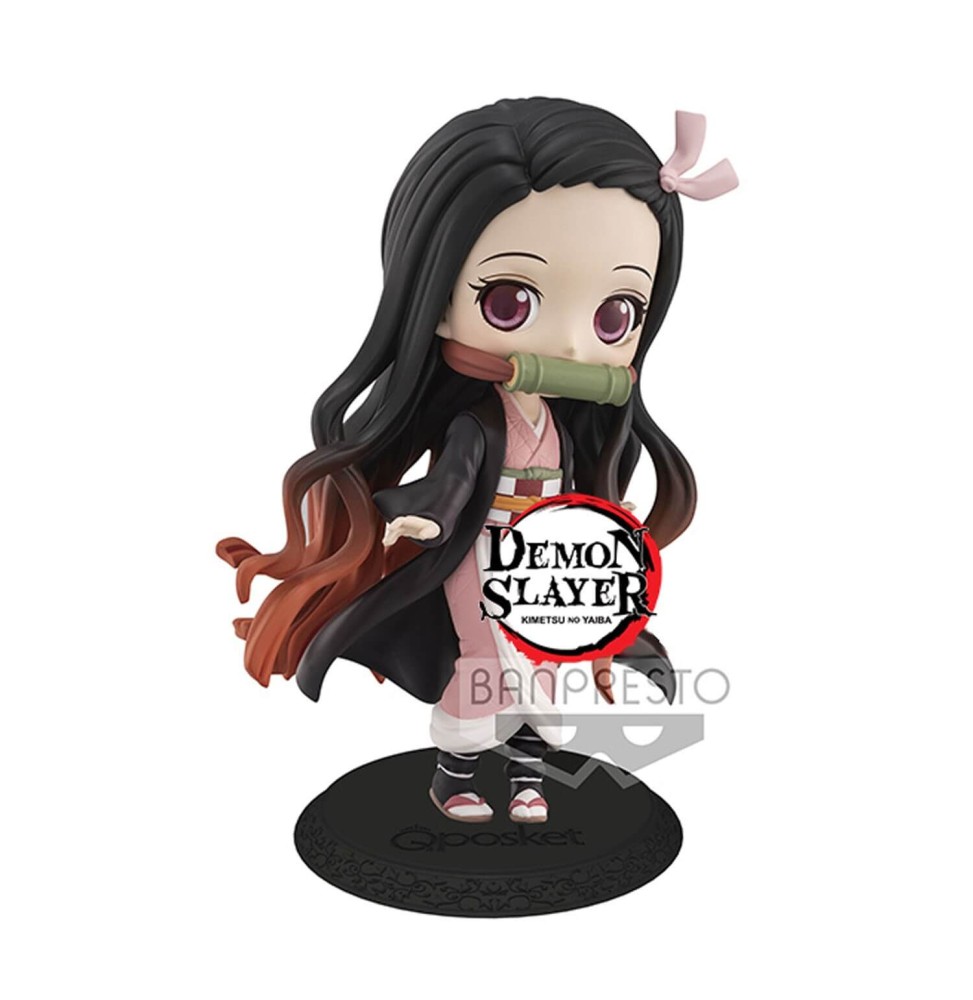 Figurine Demon Slayer Kimetsu No Yaiba - Nezuko Kamado Ver A Q Posket 14cm