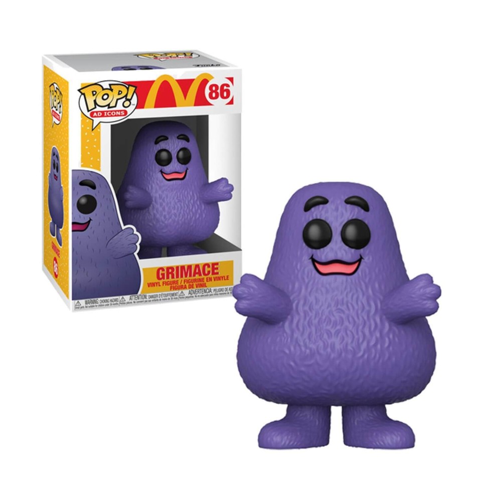 Figurine Mc Donald's - Grimace Pop 10cm