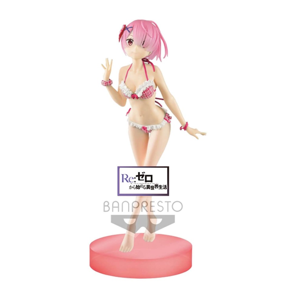 Figurine Re Zero - Starting Life In Another World EXQ Ram Swimsuit 22cm