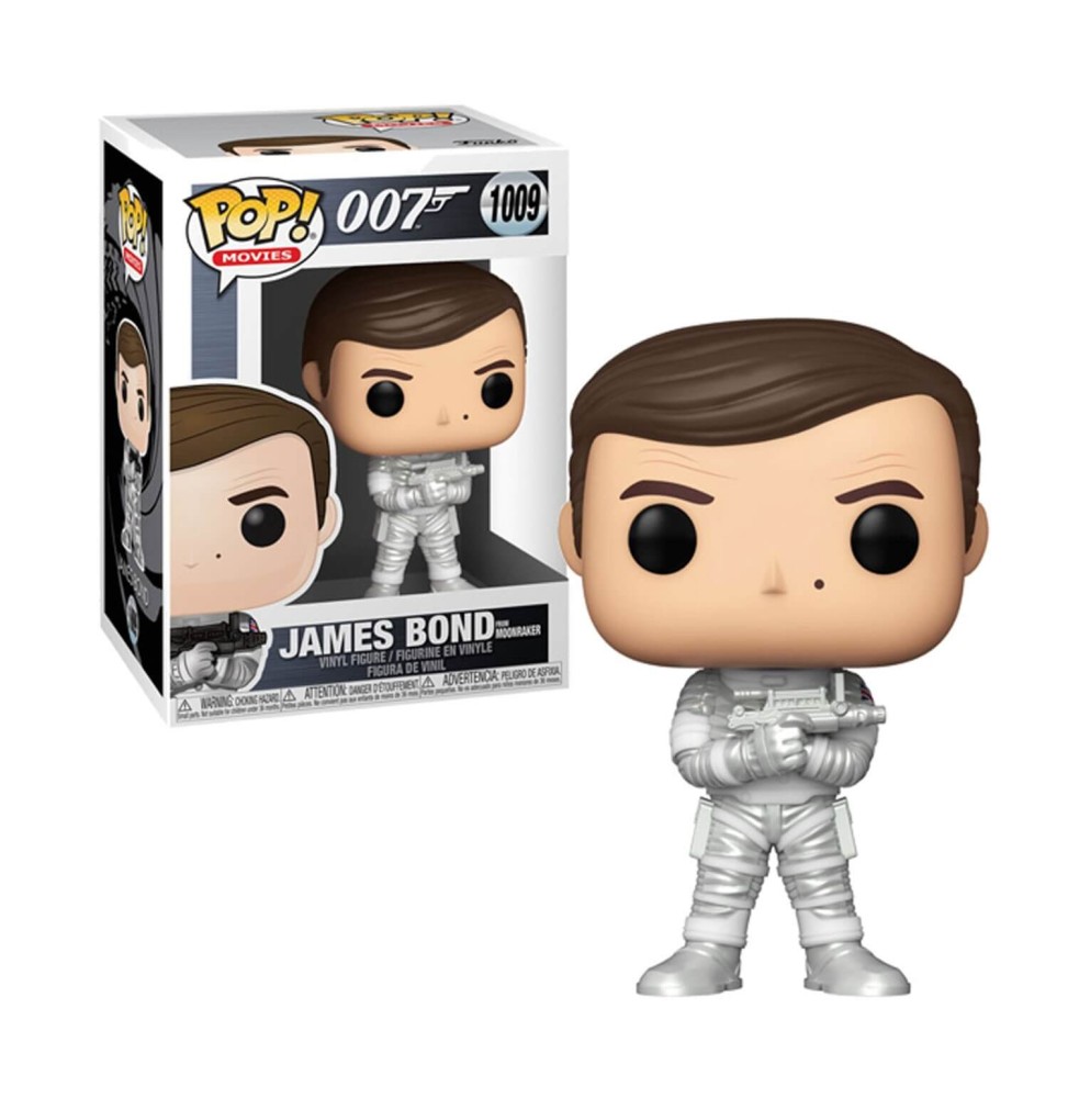 Figurine James Bond 007 - Roger Moore From Moonraker Pop 10cm