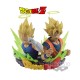 Figurine DBZ - Son Goku & Vegeta Super Saiyan Figuration Vol1 7cm