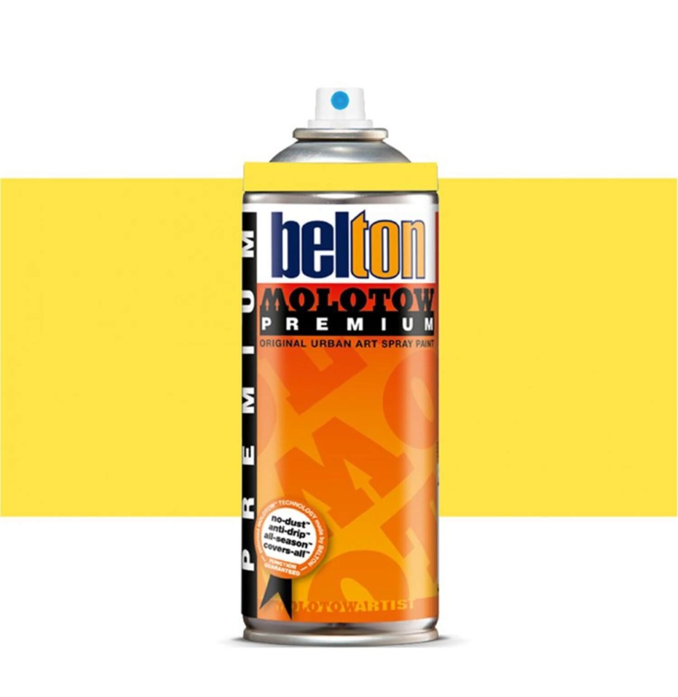 Bombe Spray Premium 400mL 002 Jaune Zinc