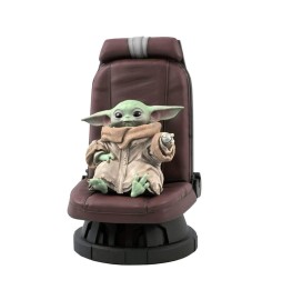 Statue Star Wars Mandalorian - The Child In Chair 30cm