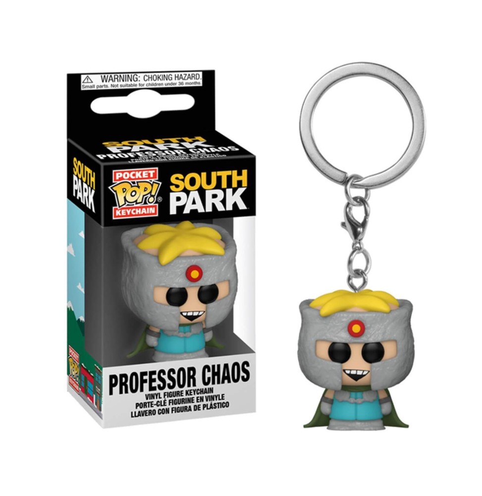 Porte Clé South Park - Professor Chaos Pocket Pop 4cm