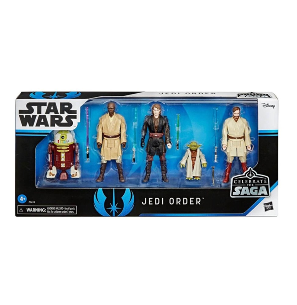 Figurine Star Wars Celebrate The Saga - Set Jedi Order 10cm