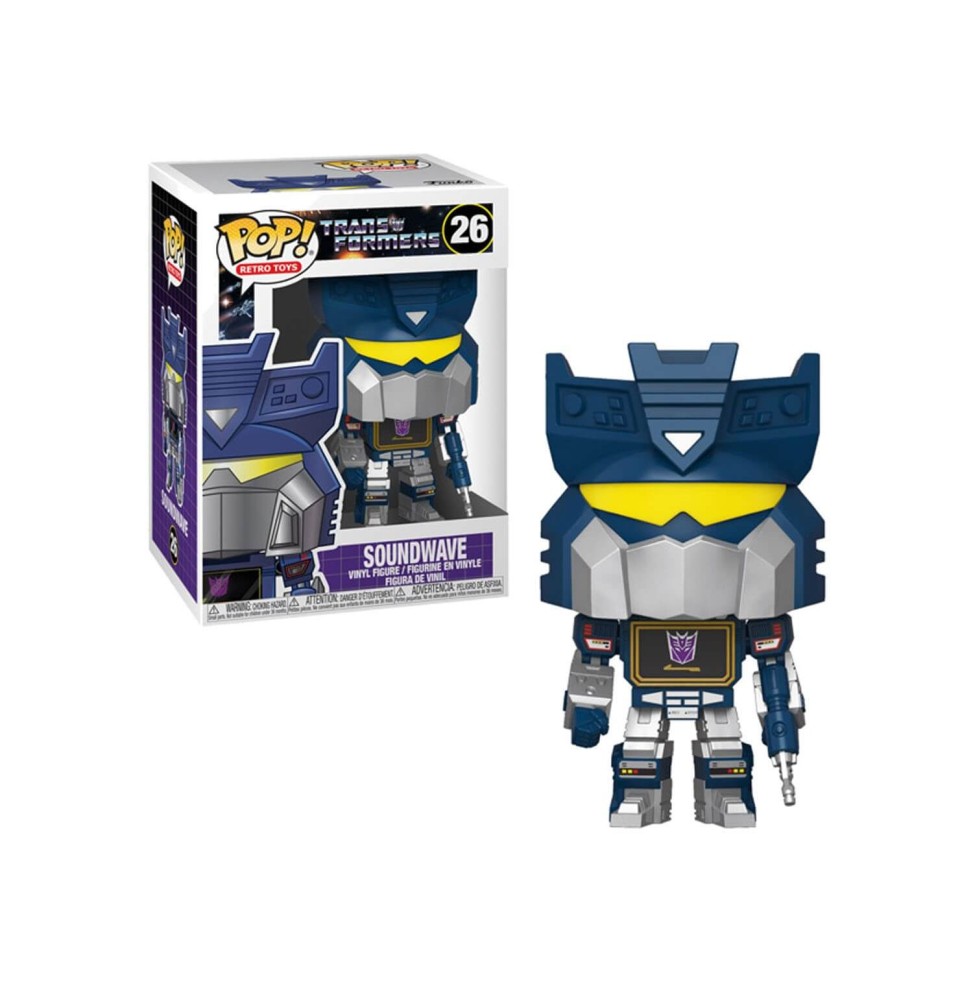 Figurine Transformers - Soundwave Pop 10cm