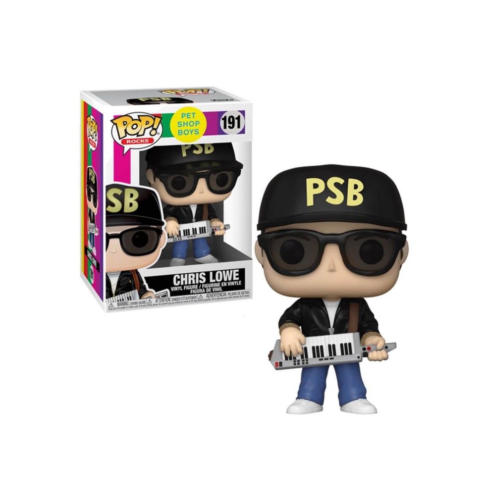 Figurine Rocks Pet Shop Boys - Chris Lowe Pop 10cm