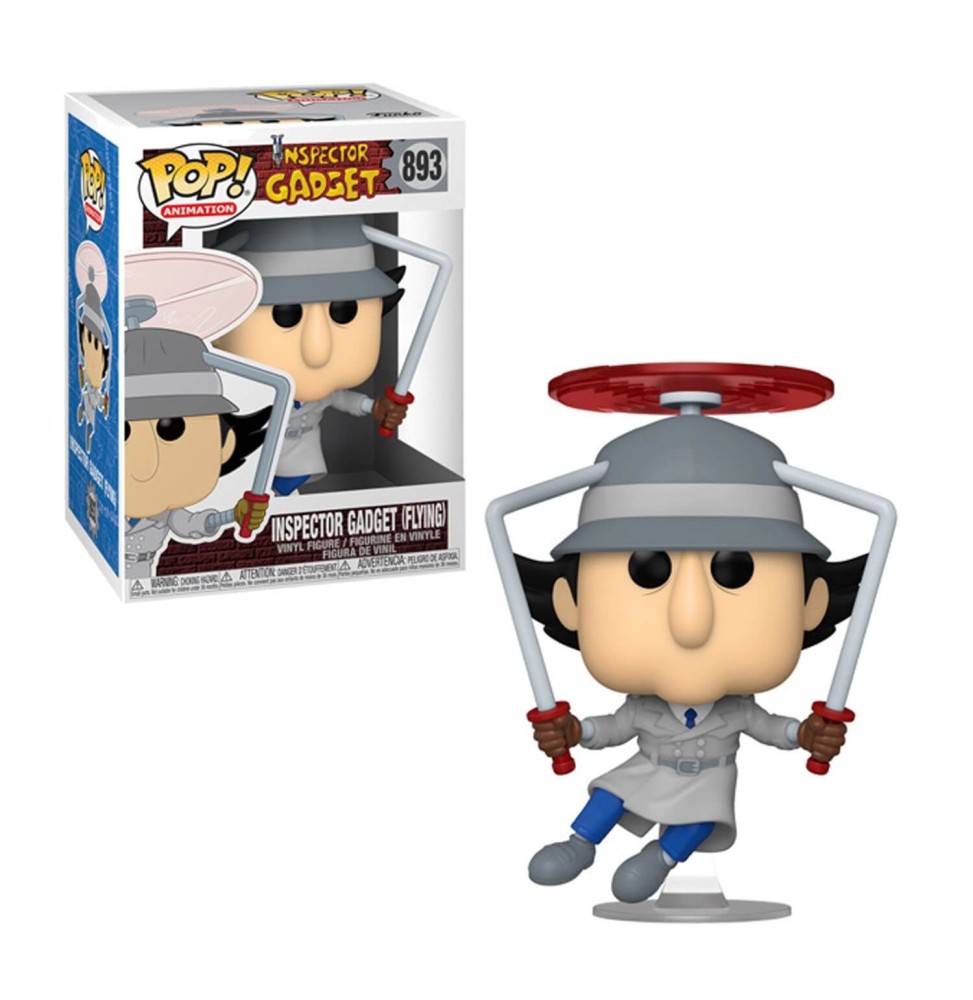 Figurine Inspecteur Gadget - Gadget Gadgetocoptere Pop 10cm