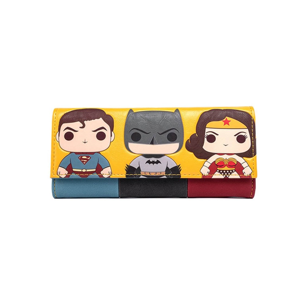 Portefeuille DC Comics - Justice League Pop Design