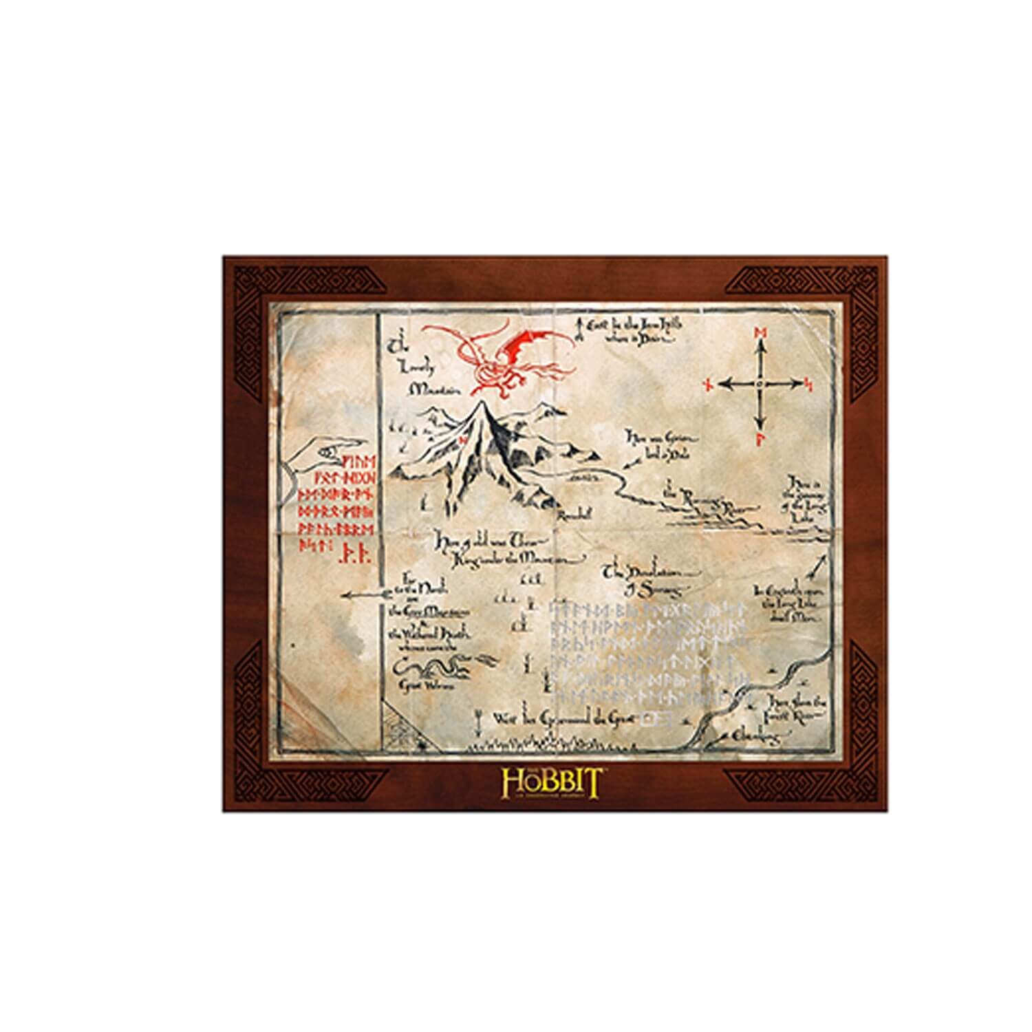 quality despise lobby Réplique The Hobbit - Carte de Thorin Oakenshield - Noble Collection