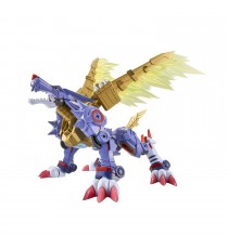 Maquette Digimon - Metal Garurumon Amplified 17cm
