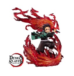 Figurine Demon Slayer Kimetsu No Yaiba - Tanjiro Kamado Hinokami Kagura Figuarts Zero 21cm