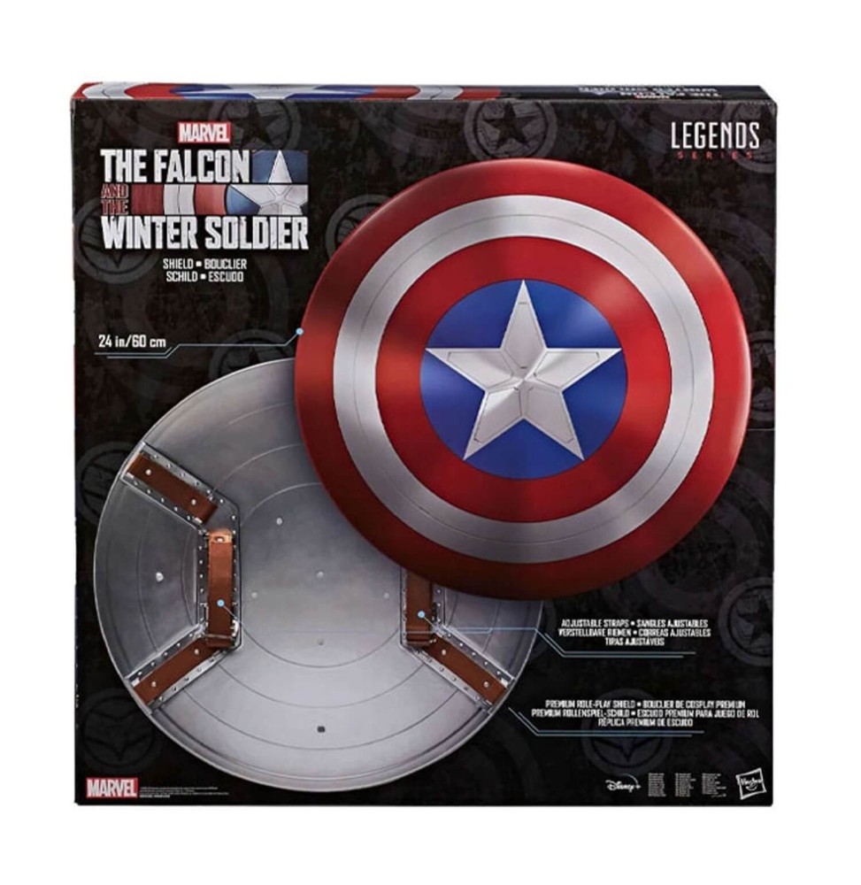 Réplique Marvel - Bouclier Captain America 60cm