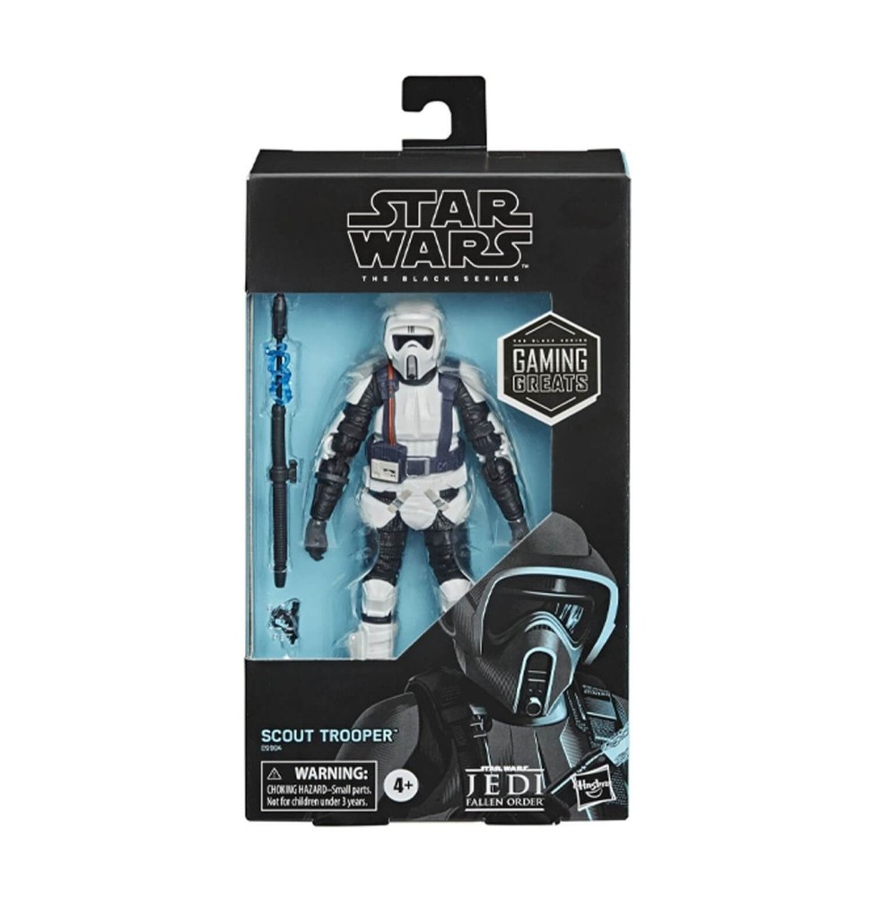 Figurine Star Wars Jedi Fallen Order - Scout Trooper Black Series Gaming Greats 15cm