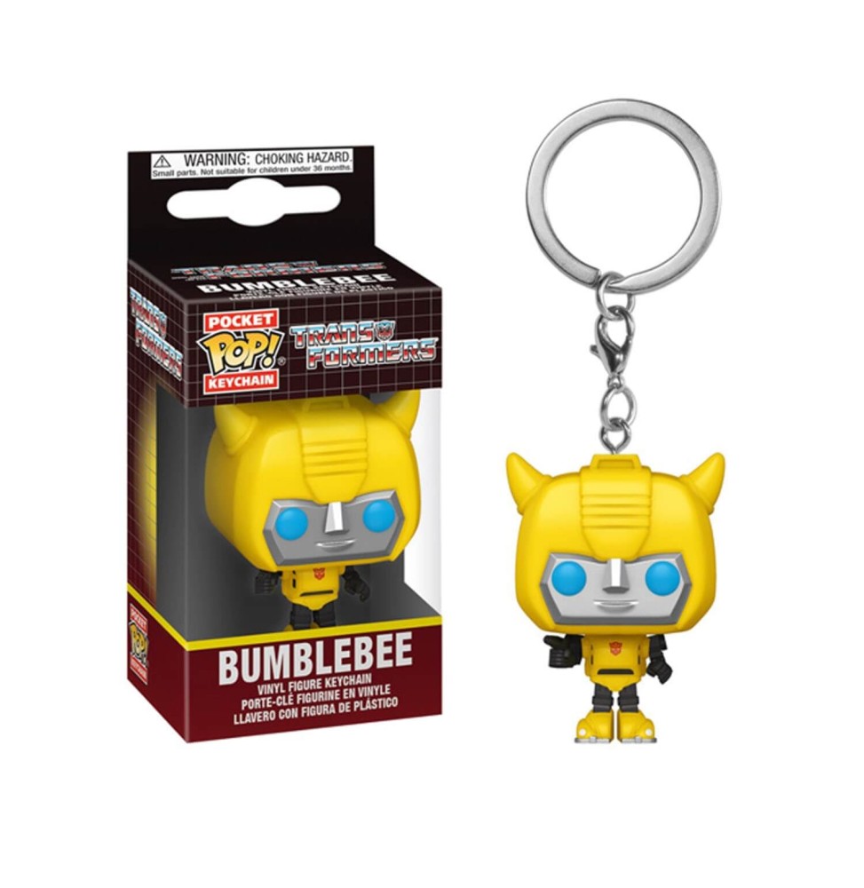 Porte Clé Transformers - Bumblebee Pocket Pop 4cm